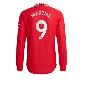 Manchester United Anthony Martial #9 Hemmatröja 2022-23 Långärmad